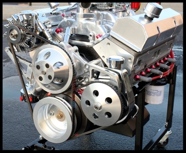 CHEVY TURN KEY SBC 383 STAGE 2.0 ROLLER CAM CRATE MOTOR ENGINE, 470hp